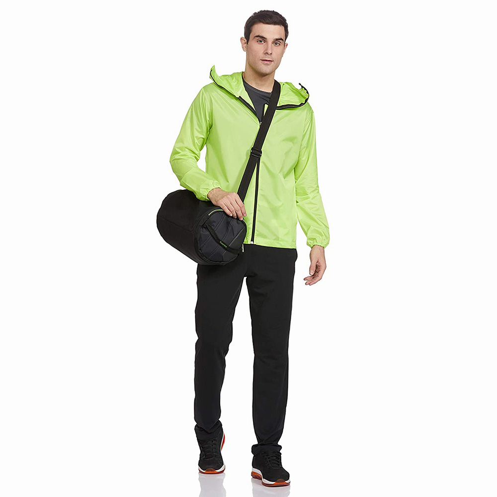 National Apparels Summer Hiking Farm Work Rain Jacket Man PU Hooded Rainsuit Pants Outdoor Hunter Fashion Mens Raincoat